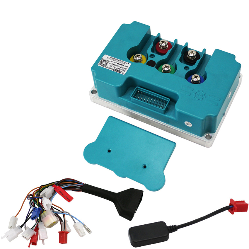 Fardriver Nd72850 Controller - ブルートゥースとUSBケーブルを備えたコントローラー,プログラム可能なe-motorcycleコントローラー,bldc,450a,48v-72v,nd72450